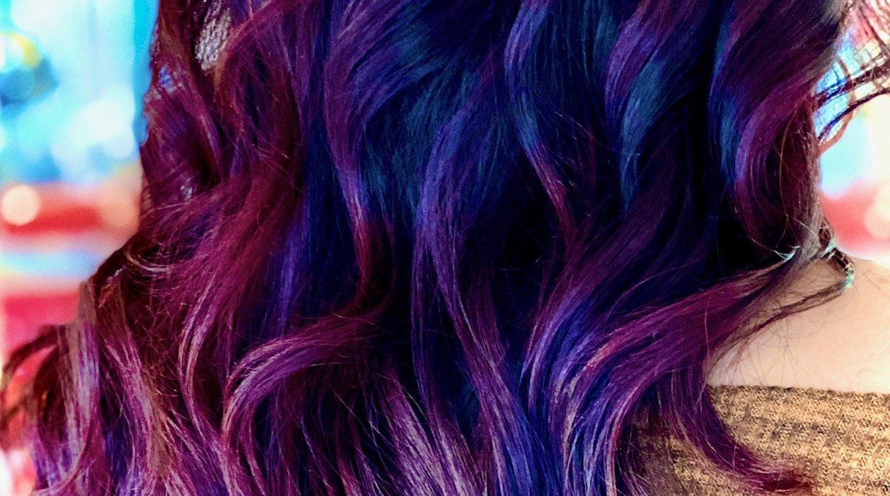 Rainbow Hair Color