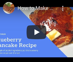 Awesome Blueberry Pancakes Recipe -- With a Couple of Secret Ingredients