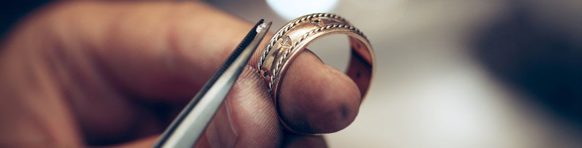 Jeweler At Work — Aston, PA — Dyer's Jewelers