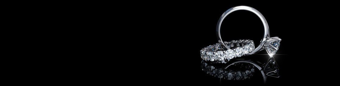 Diamond Engagement And Wedding Ring — Aston, PA — Dyer's Jewelers Diamond Engagement And Wedding Ring — Aston, PA — Dyer's Jewelers