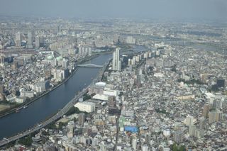 Arrive in Tokyo