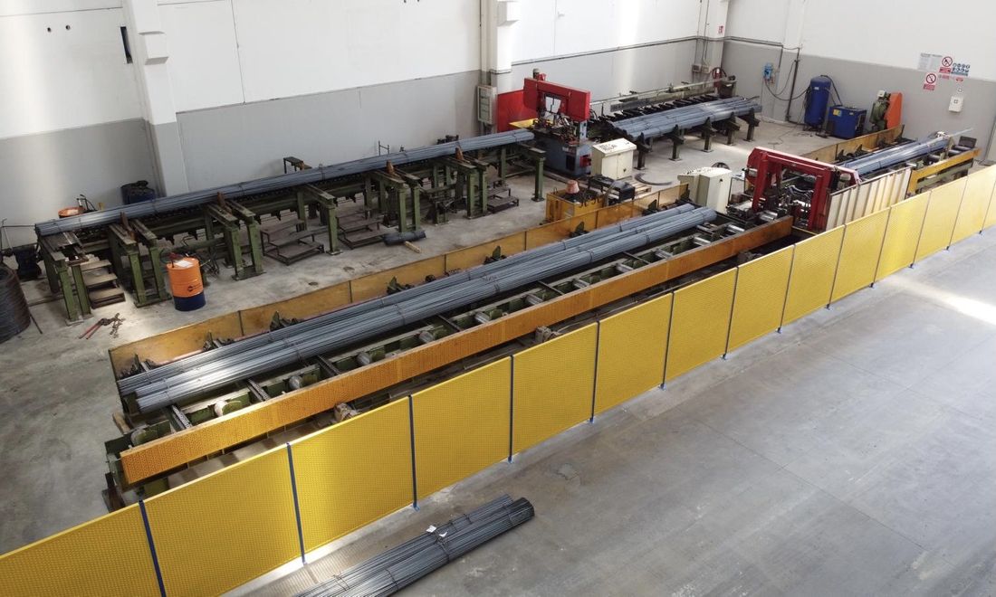 laboratorio di lavorazione del ferro