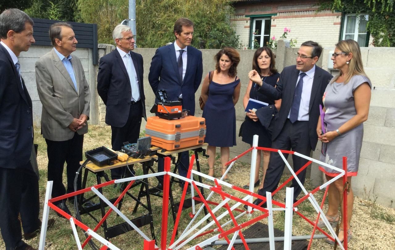 inauguration d'un plateau THD au CFA Ducretet