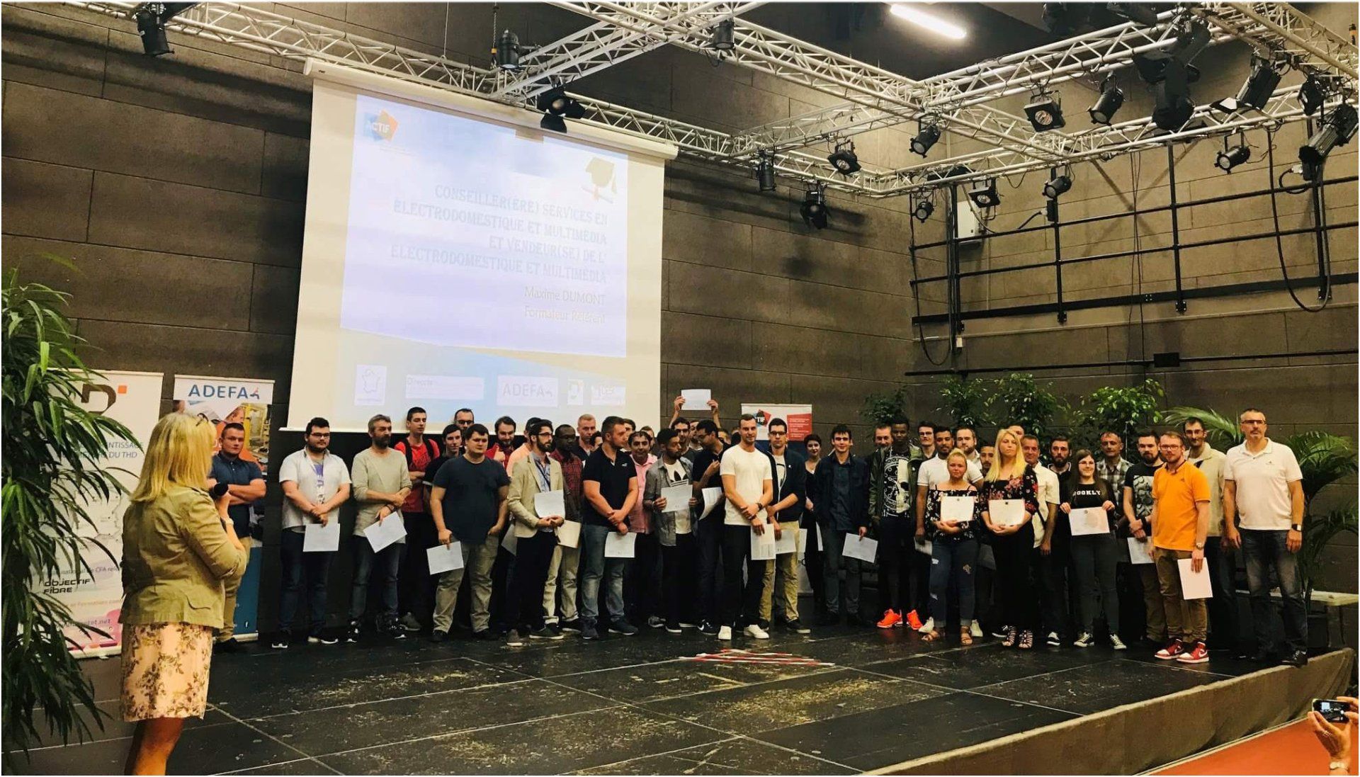 remise des diplômes au CFA Ducretet