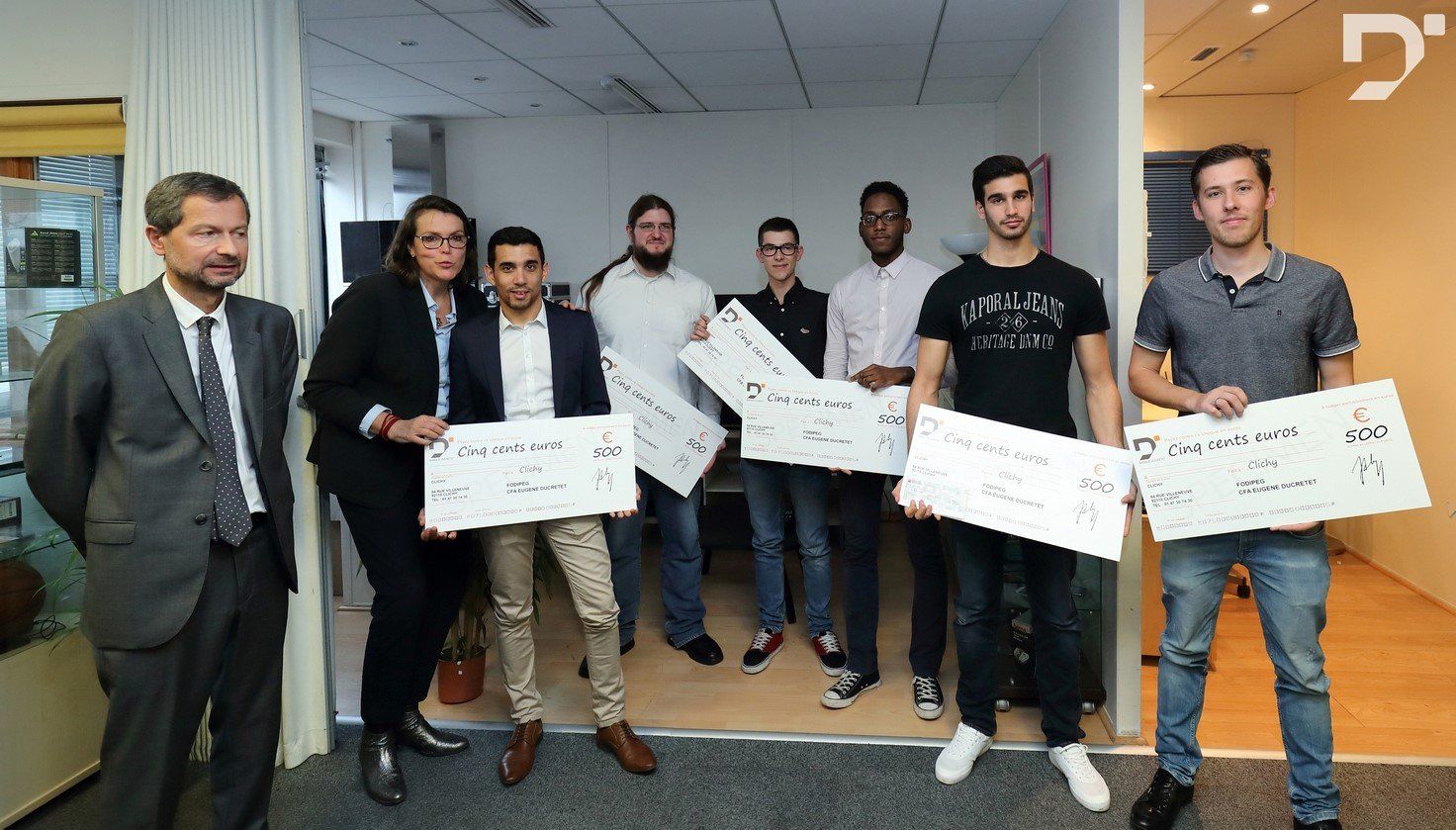 remise de prix au CFA Ducretet