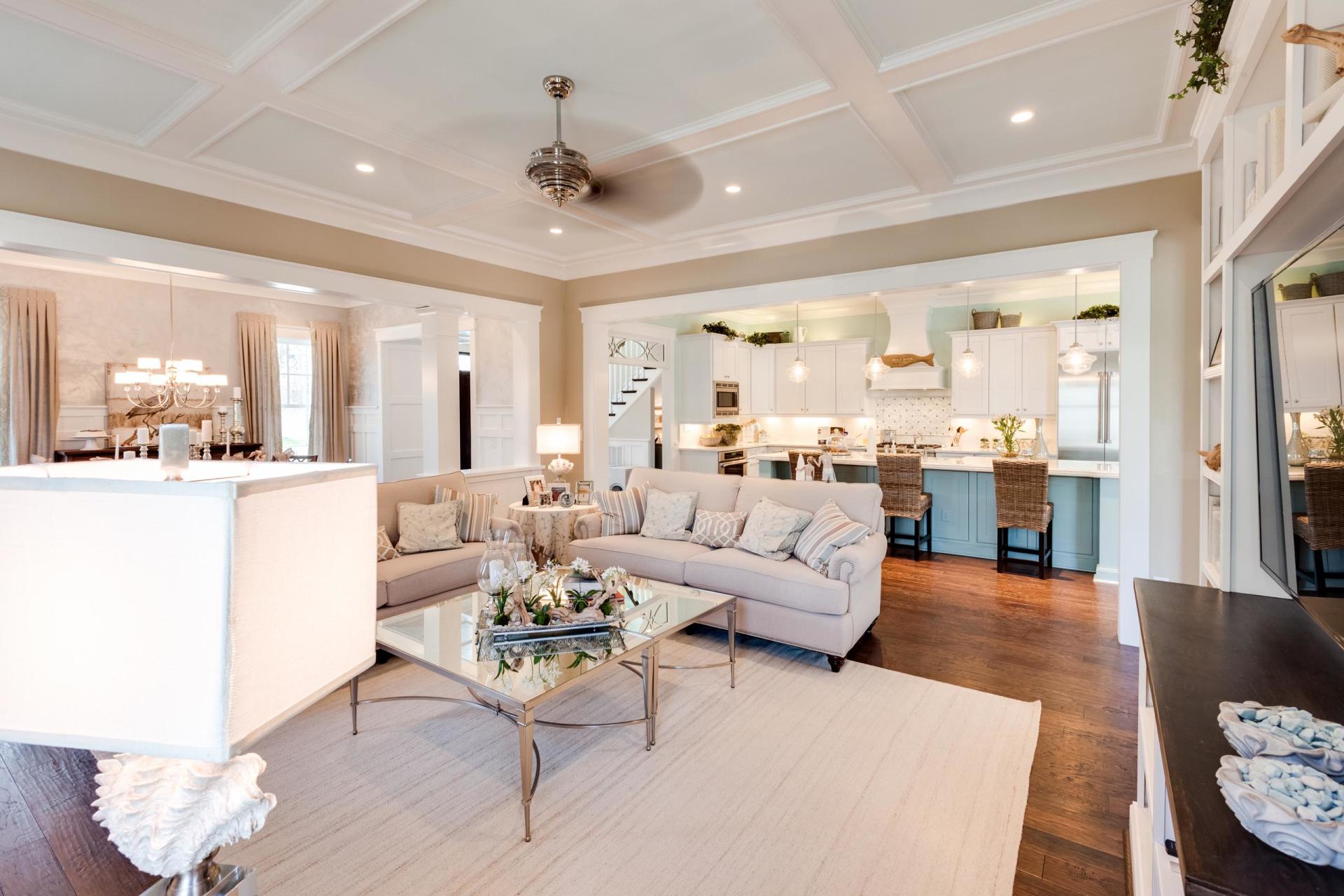 Elegant living area  | Living Spaces Gallery | Stephen Alexander Homes | Chesapeake, VA