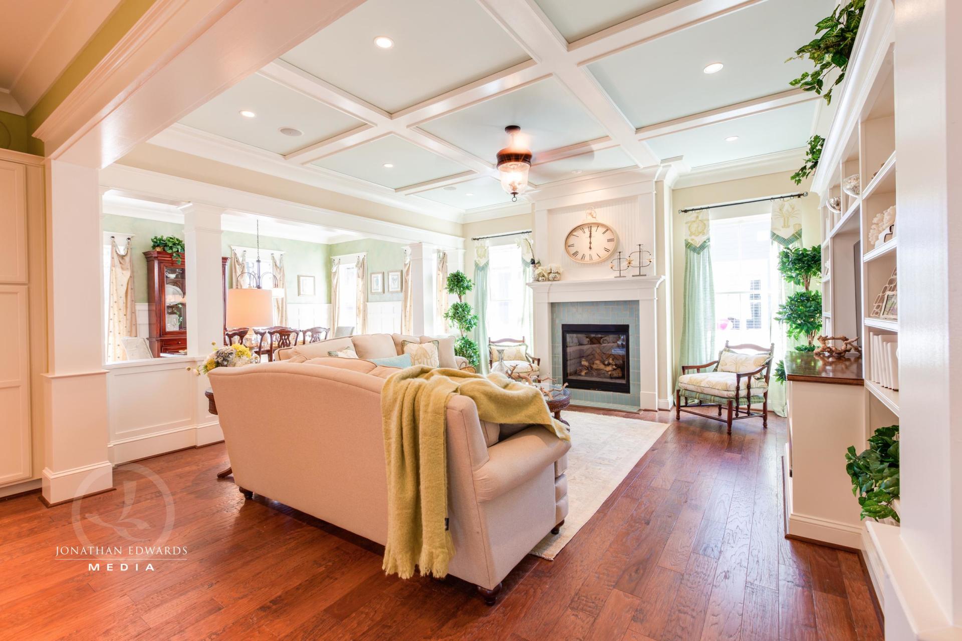 Elegant living area  | Living Spaces Gallery | Stephen Alexander Homes | Chesapeake, VA
