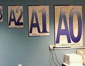 A0, A1, A2, A3 and A4 paper sizes from 