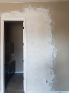 Hawk and Trowel textured, sanded and ready for paint