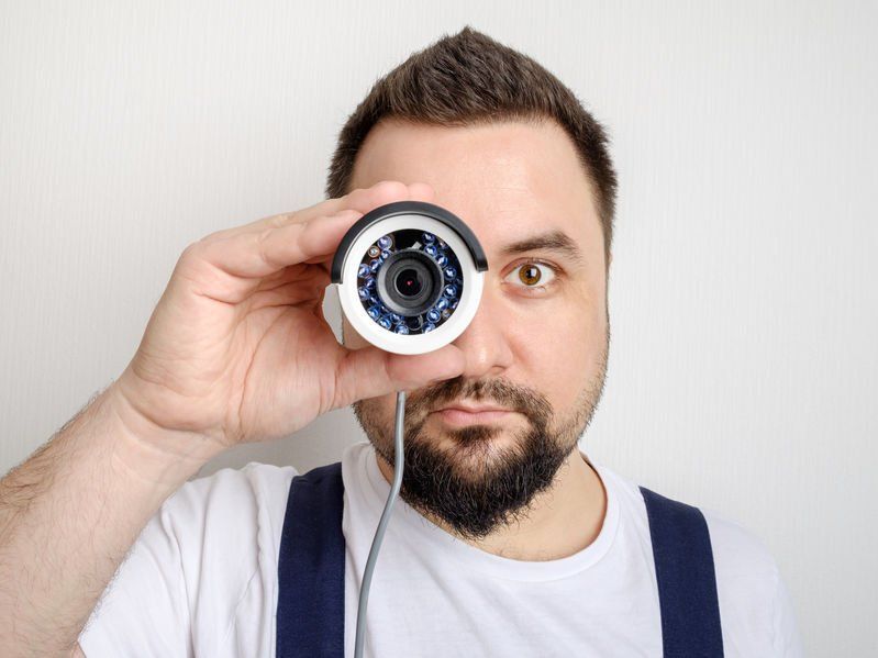 security camera installs local electricians with security camera