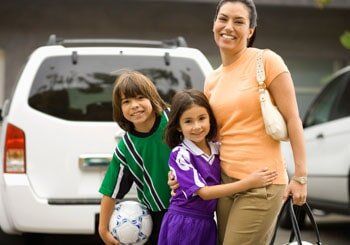 Mother with Daughter and Son — Life Insurance in Fenton, MI