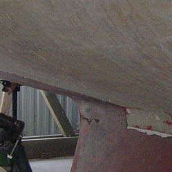 Boatbuilding repairs at Sounds Marine in Waikawa Marina