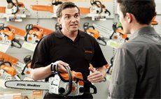 Man holding a trimmer man holding a trimmer