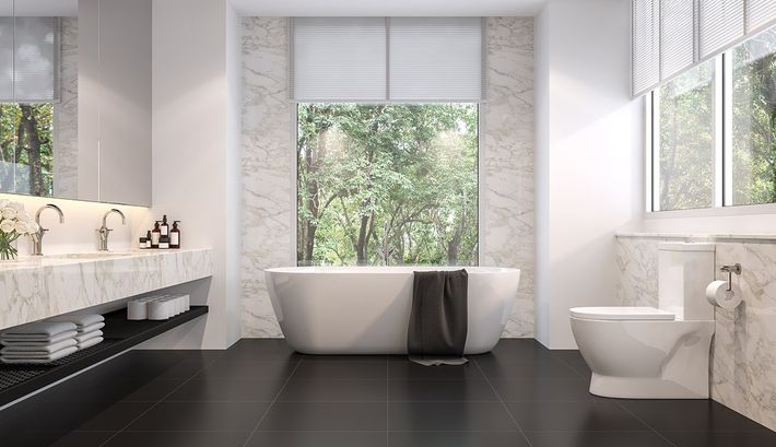 Luxury Bathroom — Odessa, TX — Crenshaw Flooring Luxury Bathroom — Odessa, TX — Crenshaw Flooring
