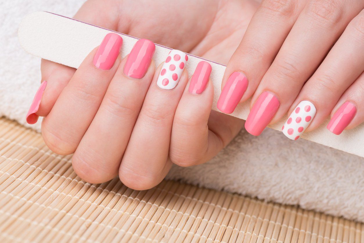 Woman at Local Nail Salon