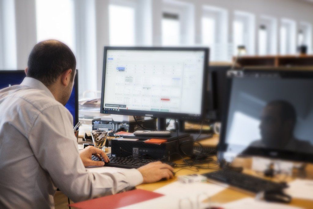 Beeldschermwerkplek