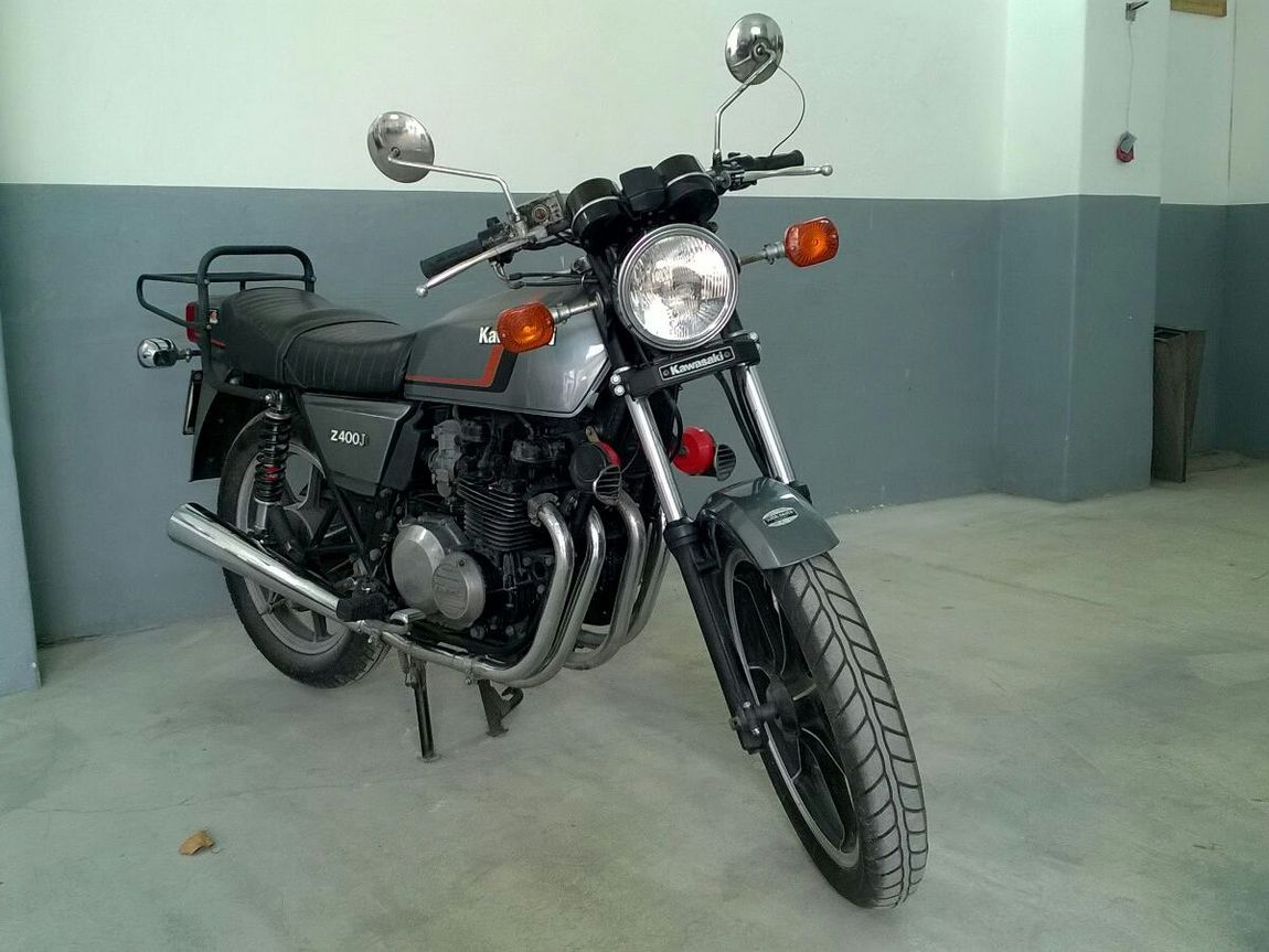 moto d'epoca dopo il restauro