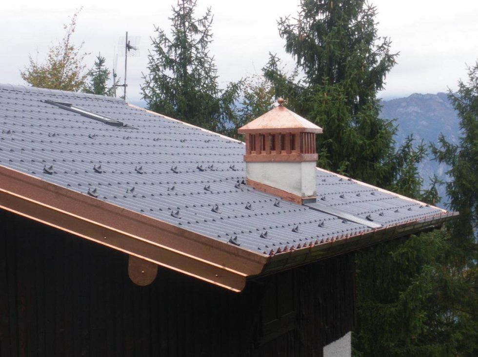 Installazione di scossaline