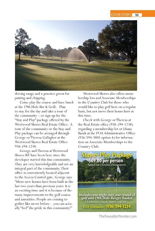 Texas Golf Insider Magazine – Summer 2017 Issue Page 4