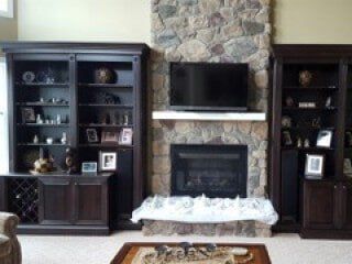 Custom Family Room Cabinetry - Perkasie, PA - Gerald L Scott Custom Cabinetry Custom Family Room Cabinetry - Perkasie, PA - Gerald L Scott Custom Cabinetry