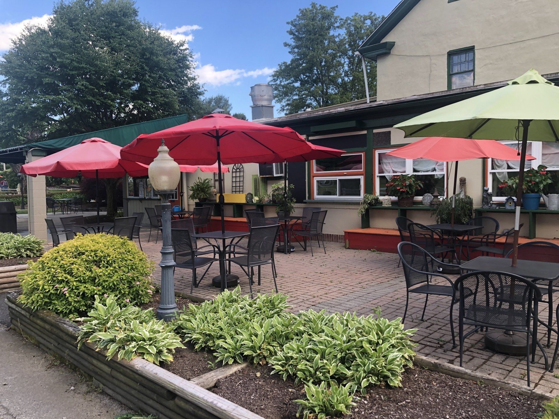 Store Patio — Hummelstown, PA — Challenge Family Fun Center