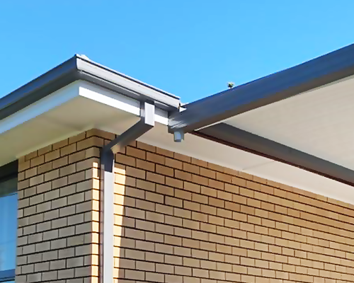 metal roofing on a sunny day