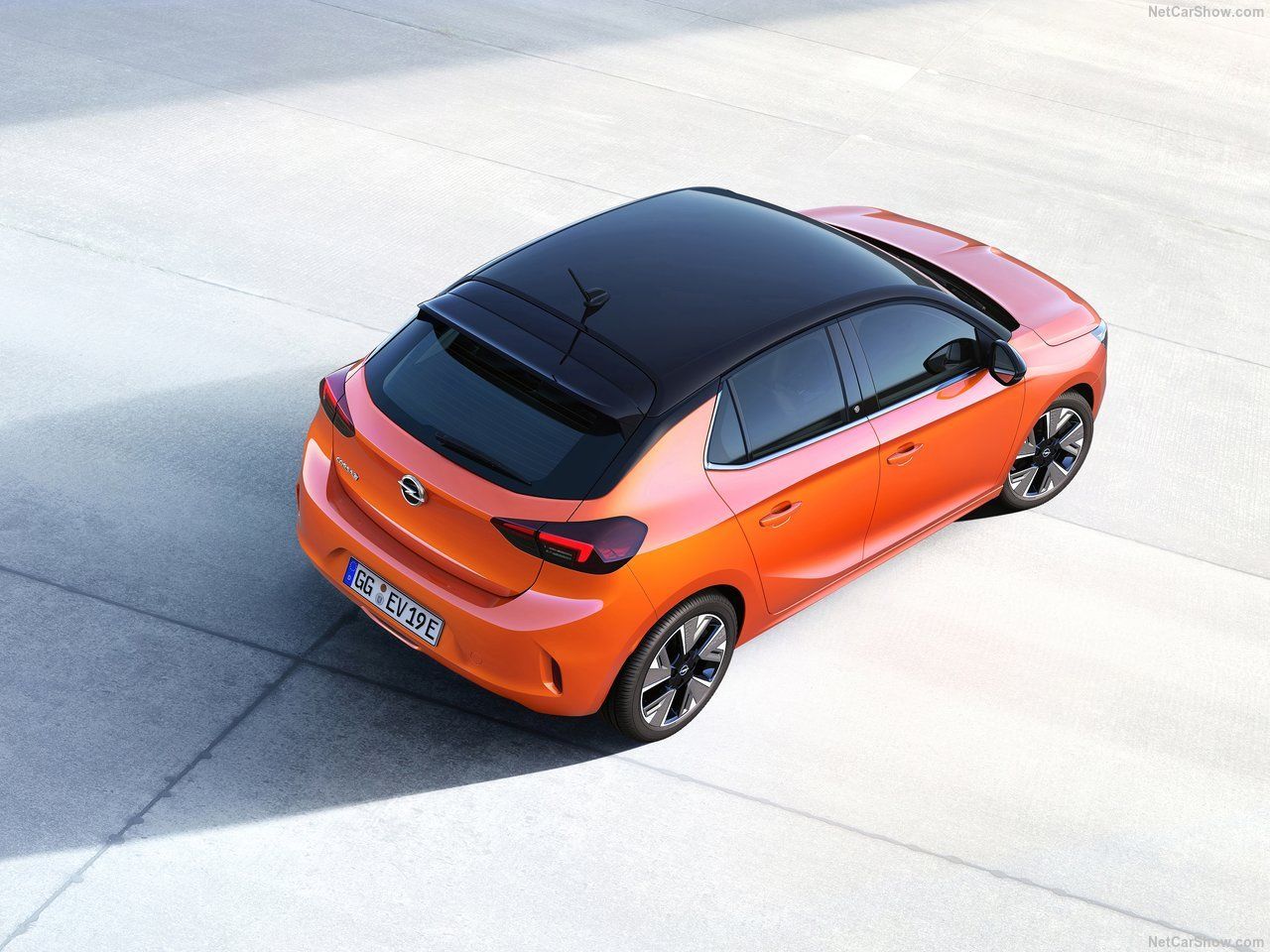 Opel Corsa-e bovenkant