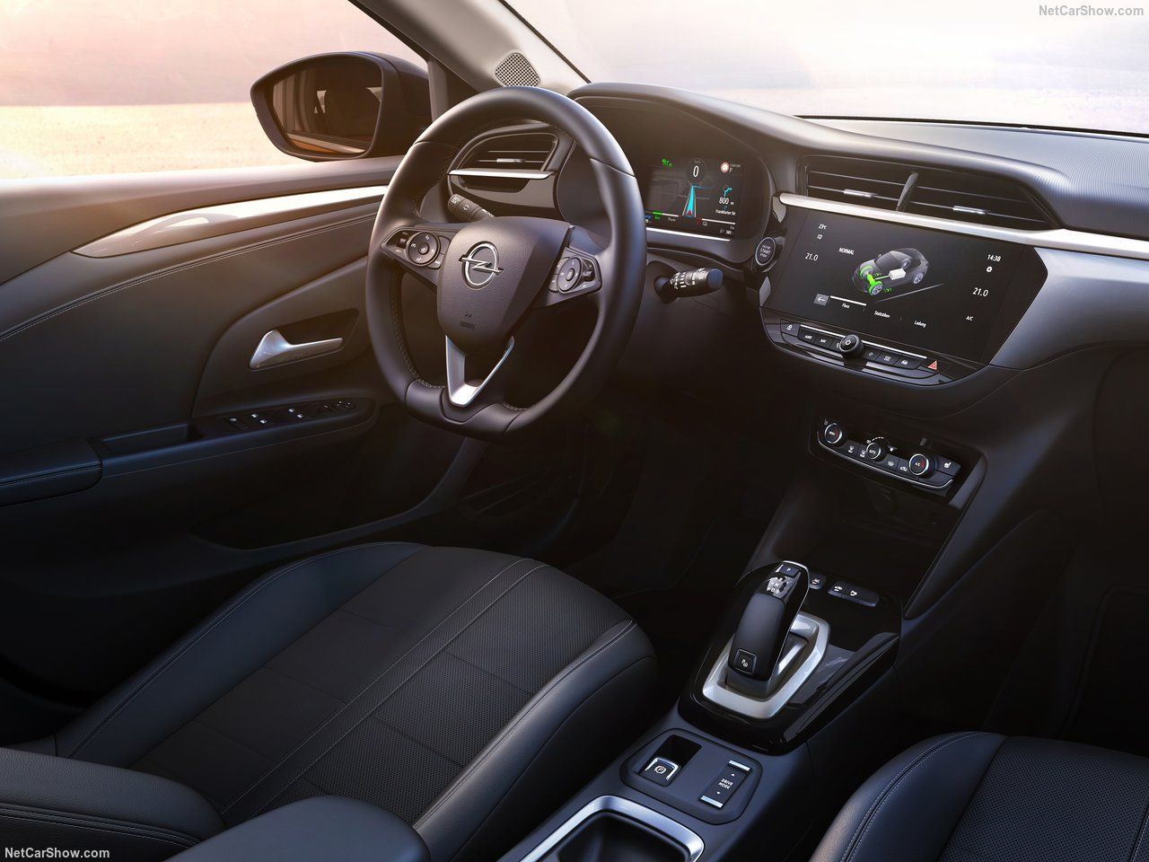Opel Corsa-e voor interieur