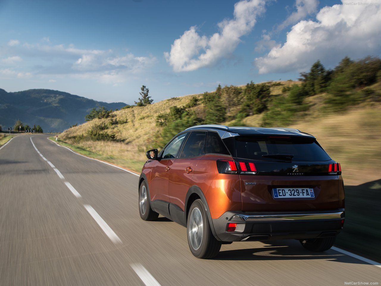 Peugeot 3008 achterkant