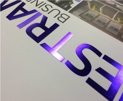 Hot foil printing