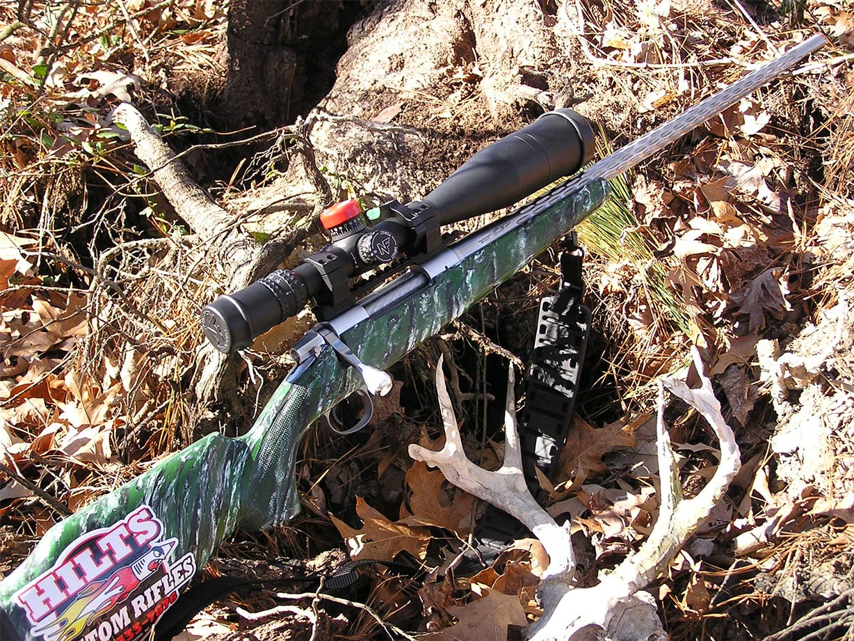 Green Camo Rifle