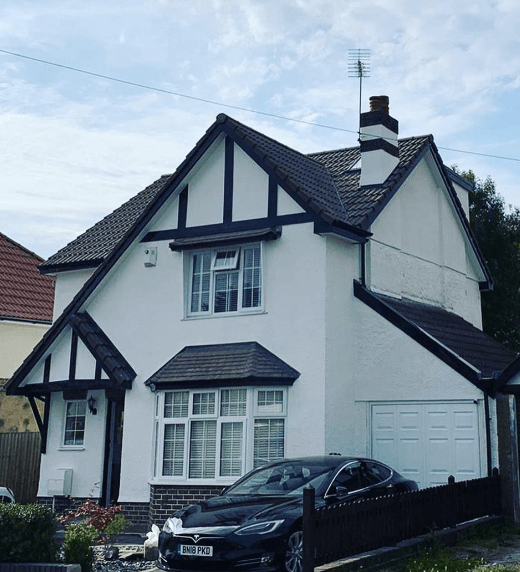 Outside photos of a loft conversion
