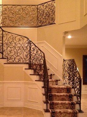 Anvil Iron Works — Elegant Stairway in Sicklerville NJ