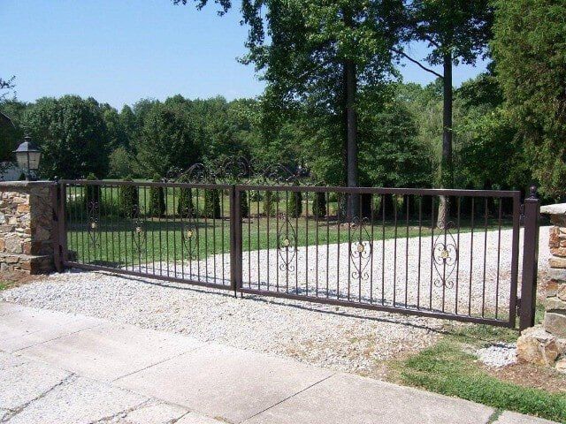 Anvil Iron Works — Driveway Gate in Sicklerville NJ