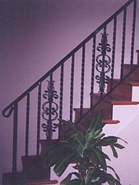 Anvil Iron Works — Stairway with Plant in Sicklerville NJ