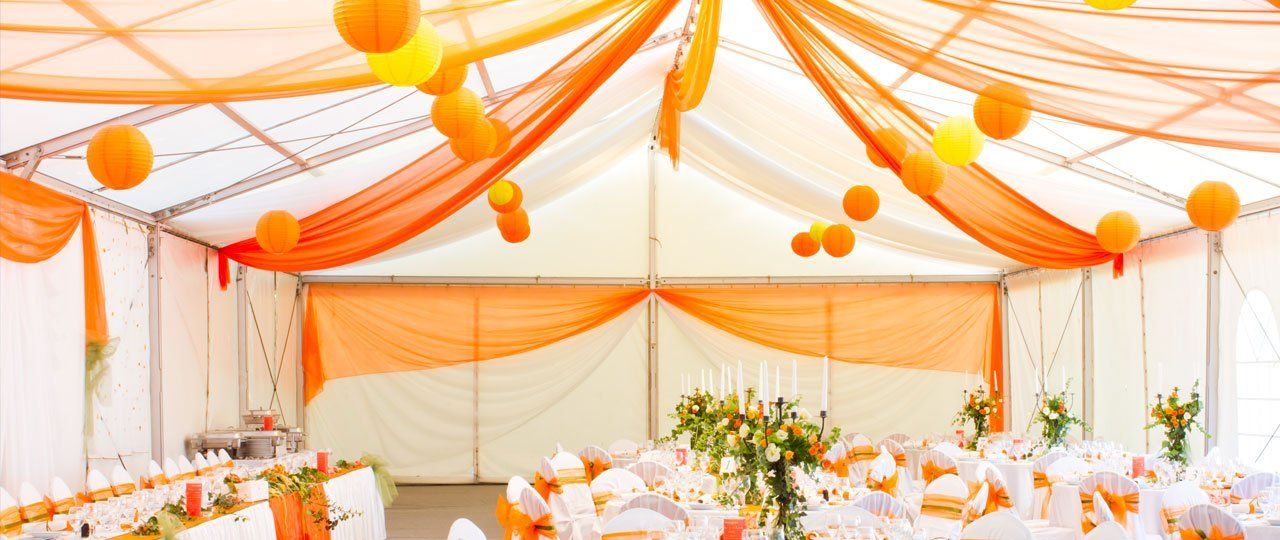 Marquees for wedding