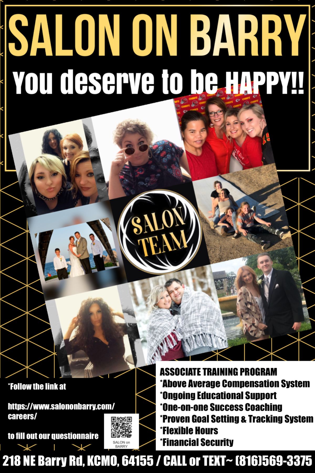The Salon On Barry Team