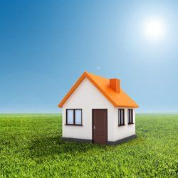 A animated house