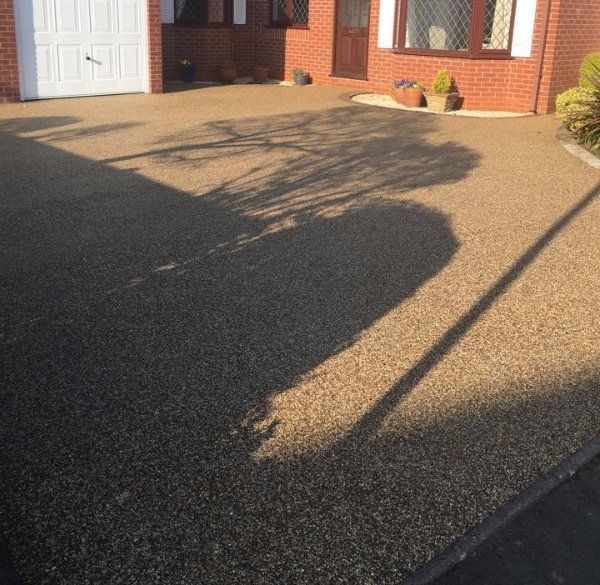 Resin driveway