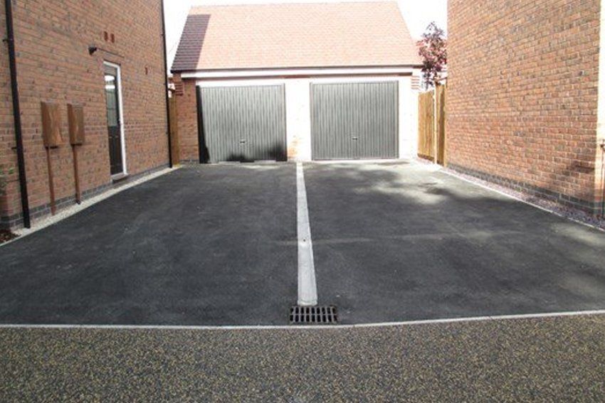 asphalt driveway
