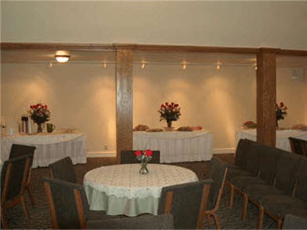 Funeral Home Facilities Reception Area