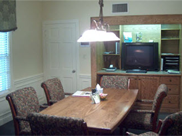 Funeral Home Facilities Reception Area
