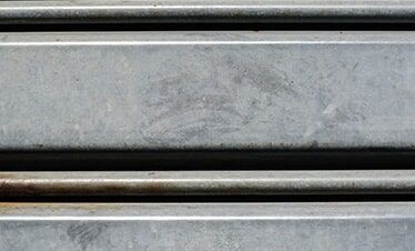 Close Up of Steel shutters — Garage Doors in Baltimore, MD Close Up of Steel shutters — Garage Doors in Baltimore, MD