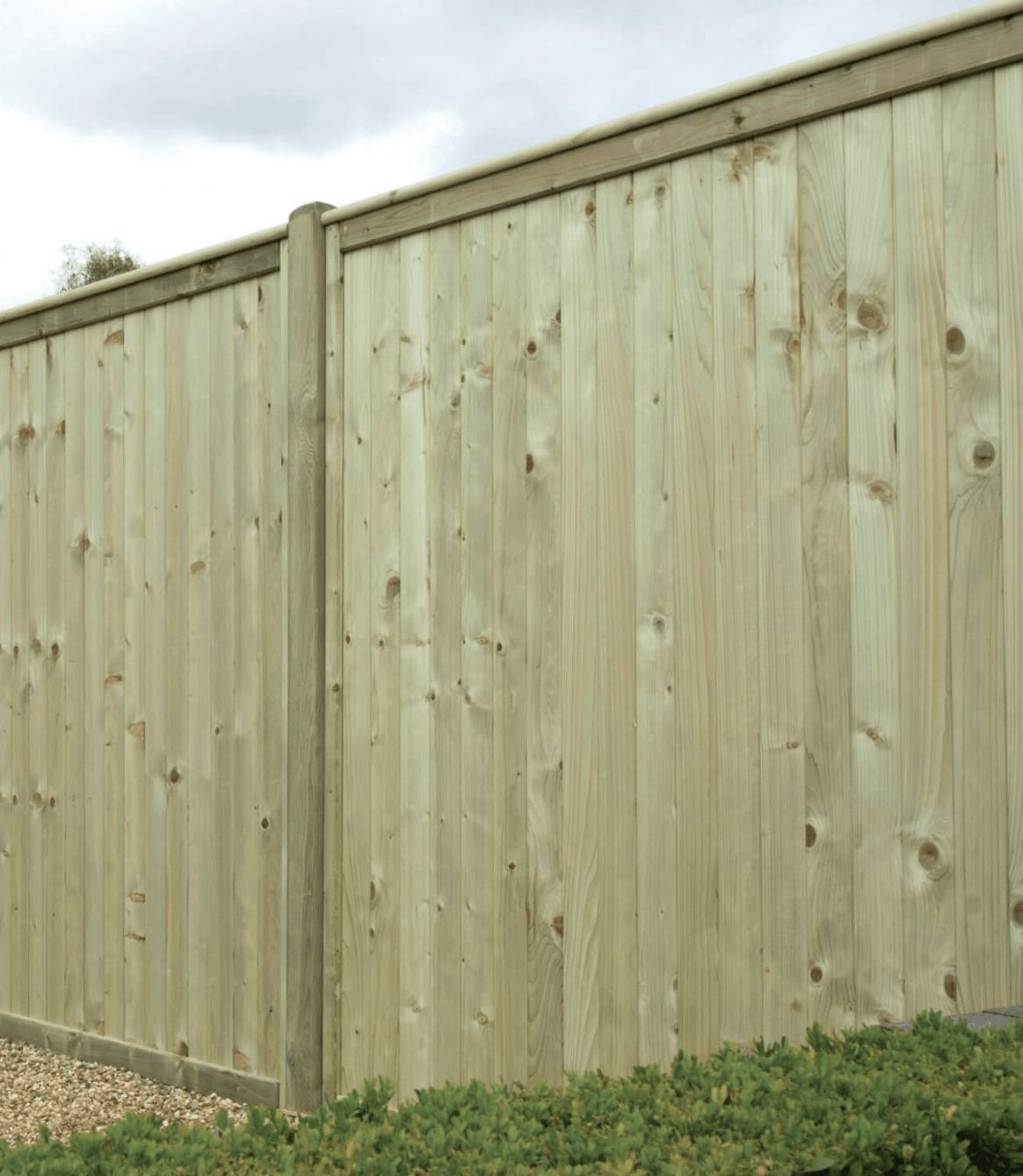 Fencing Northampton. Tongue and Groove Flat Top Panel