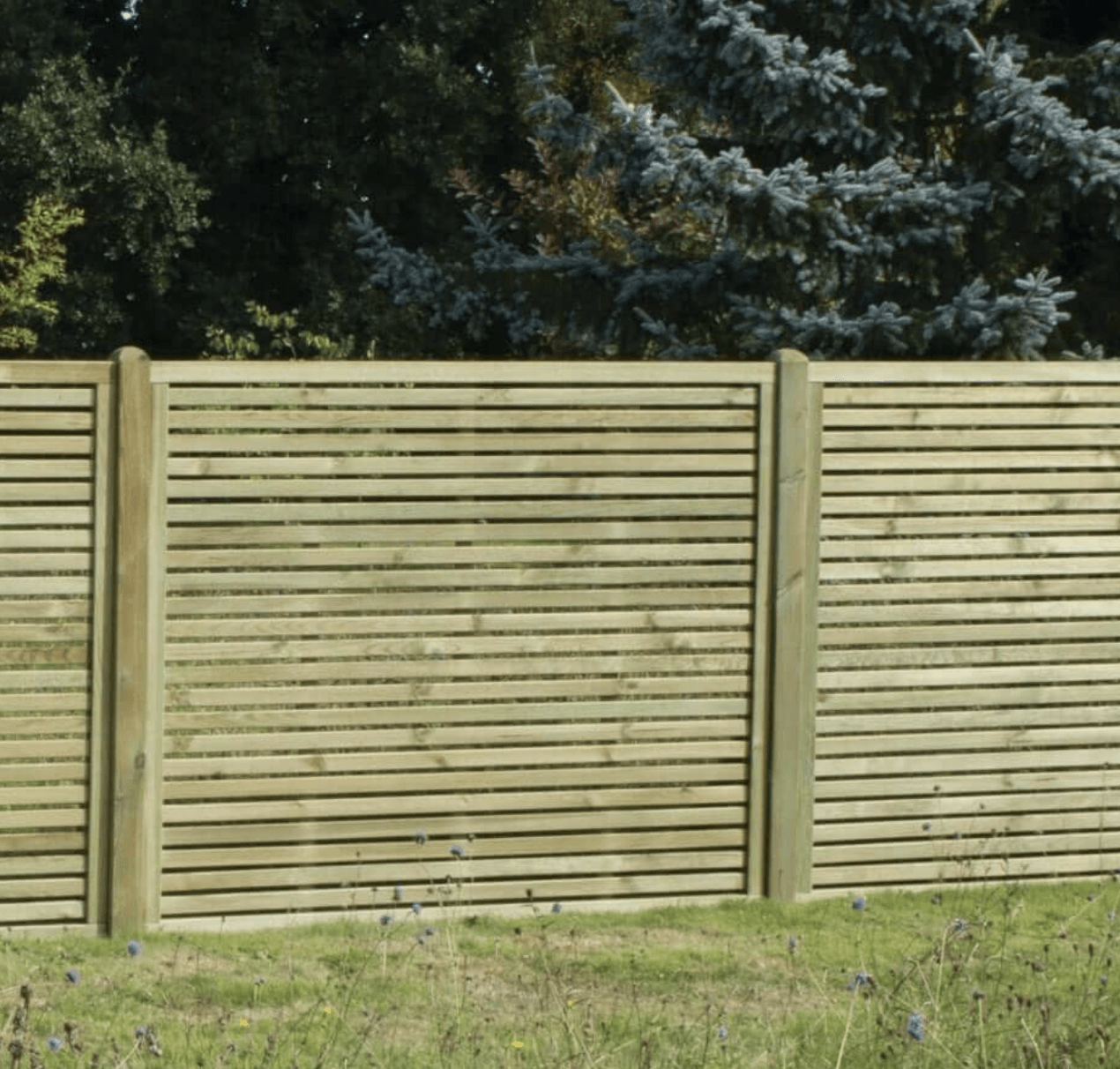 Fencing Northampton. Slatted fence Panel