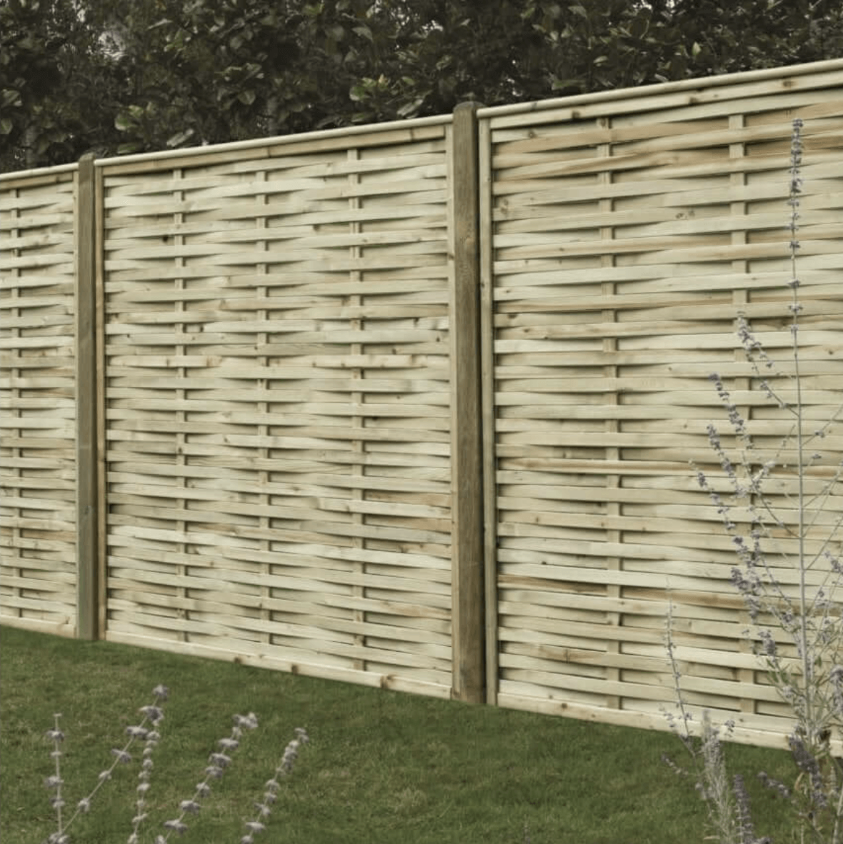 premium fence panel installation in Northampton