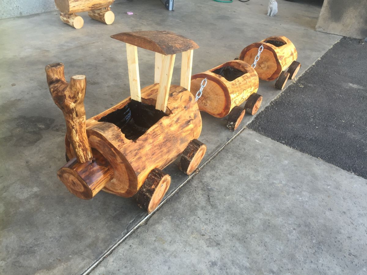 Trenino di legno