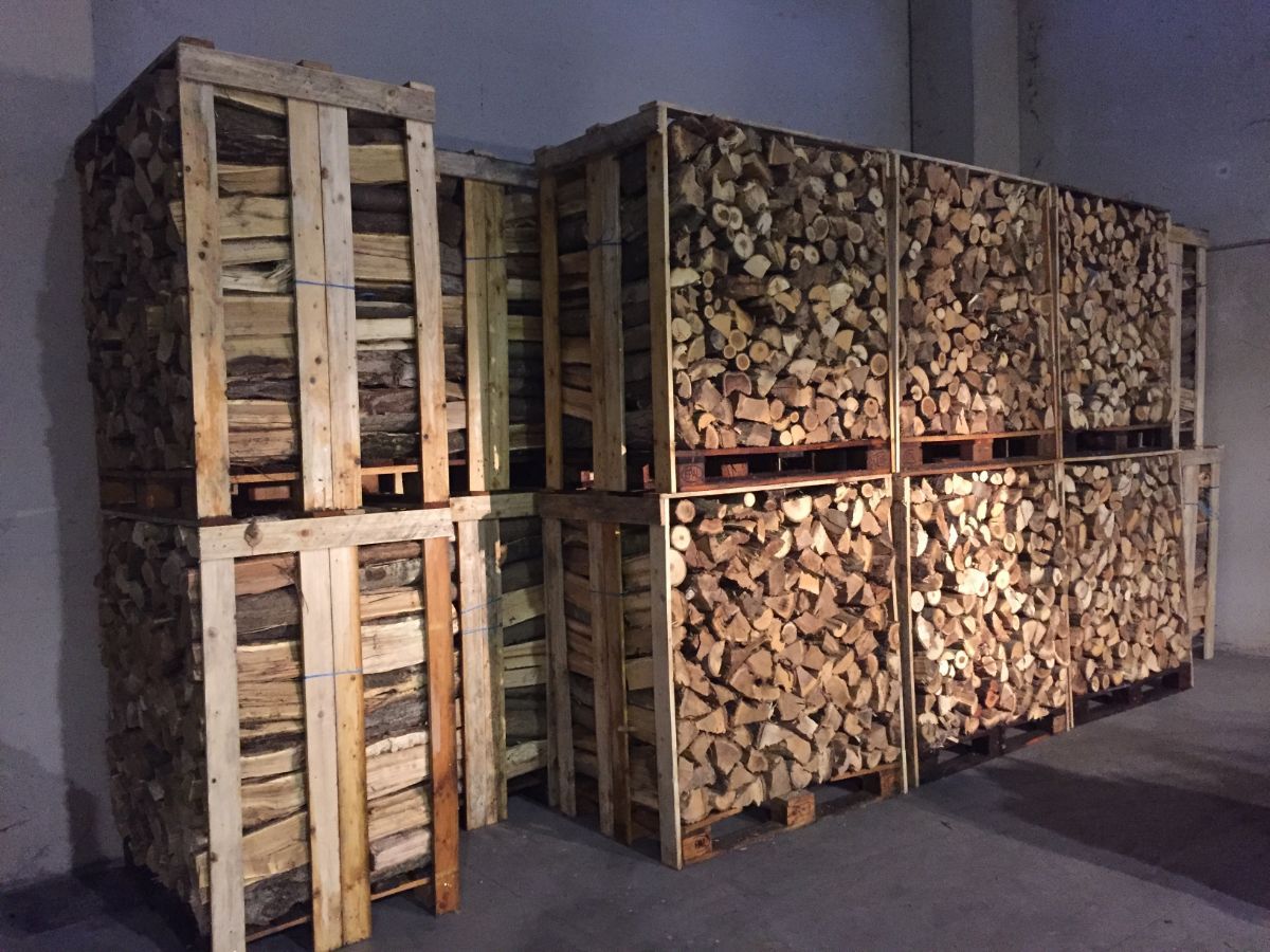 Pallet di legna