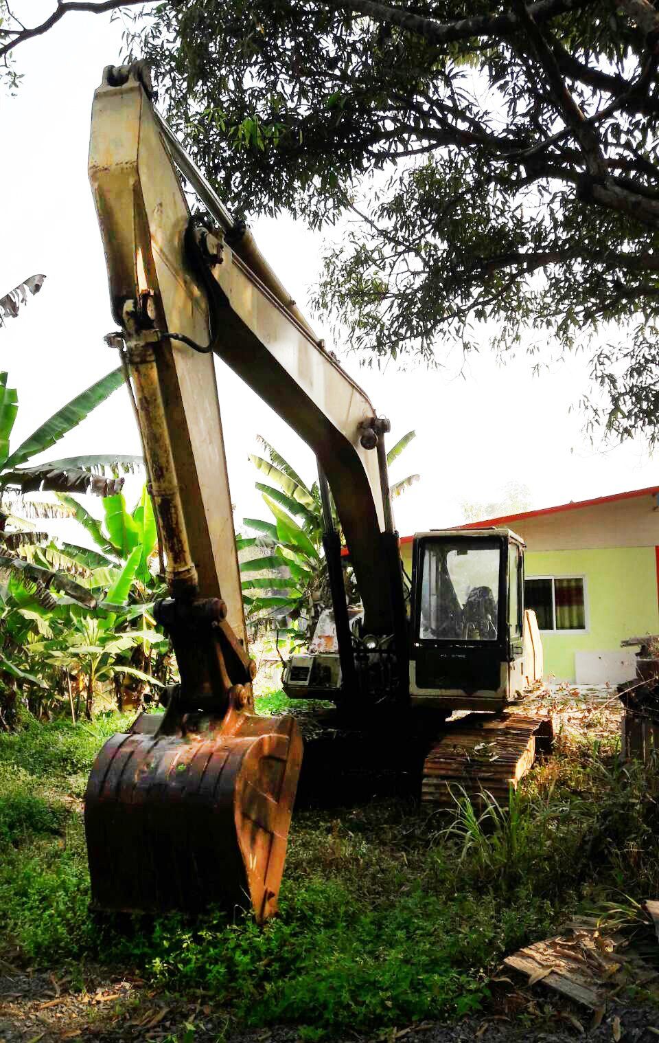 รถแมคโคร, PC200, backhoe, รถแบคโฮ