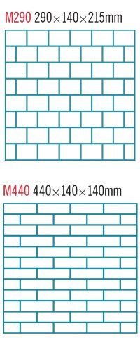 Concrete midi blocks 10.4N/mm² & 17.5N/mm²